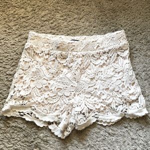 Forever 21 Lace Shorts